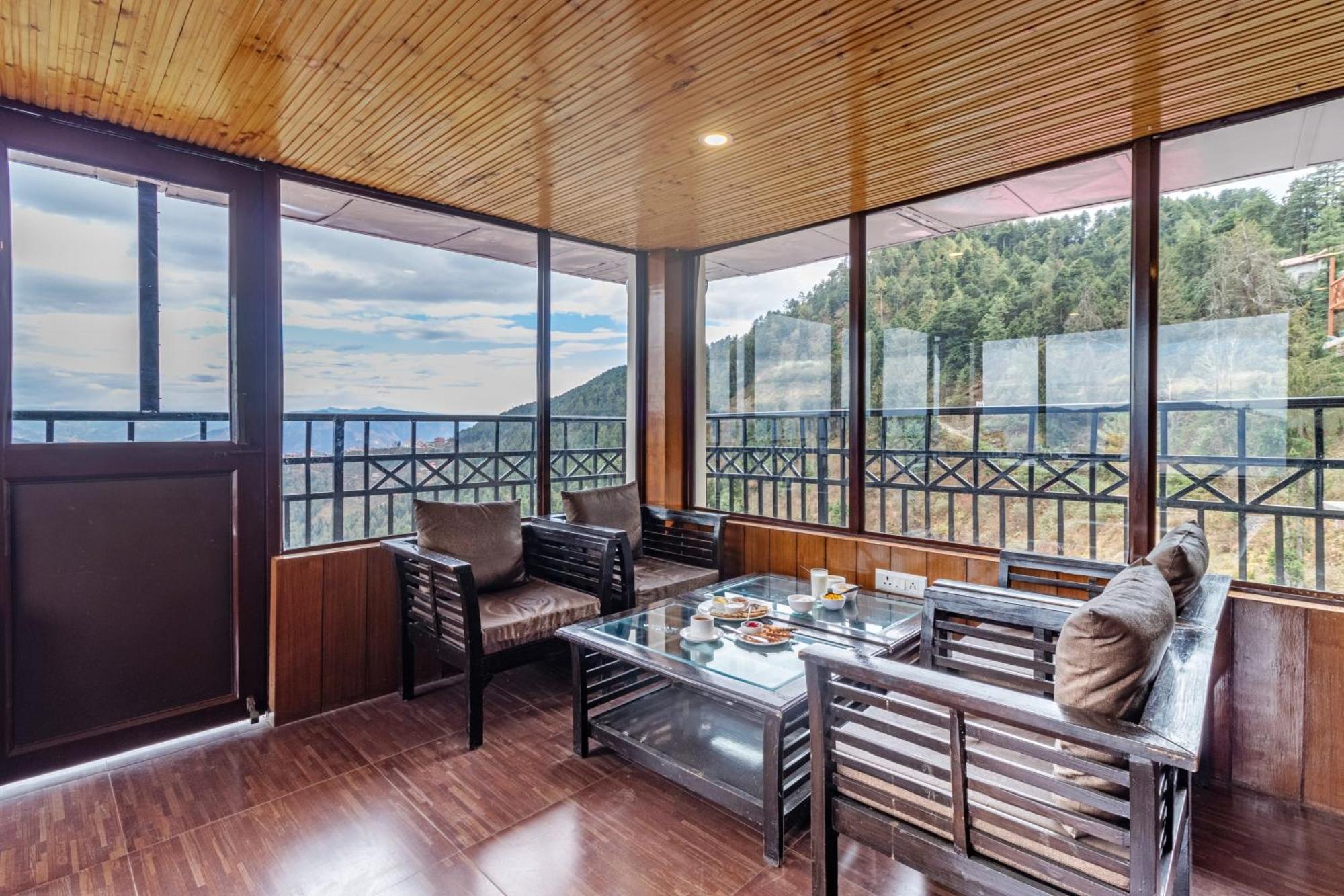 Treebo Snow View Resort Kufri With Mountain View Shimla Exterior foto